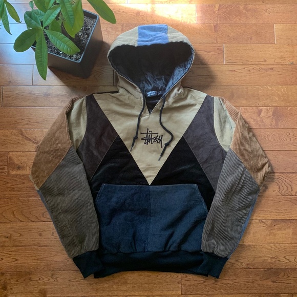 Custom Stussy Rework Corduroy Heavyweight Jacket - Picture 1 of 4